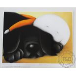 After Doug Hyde (b1972), Signed limited edition print, 'Beauty Sleep', Signed,