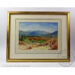 Attributed to Henry Macbeth Raeburn, Watercolour, Landscape, Initialled HMR, 23.