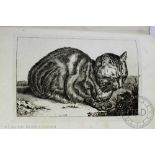 A late 18th century book of engraved plates to artist students, lacking title and page one,
