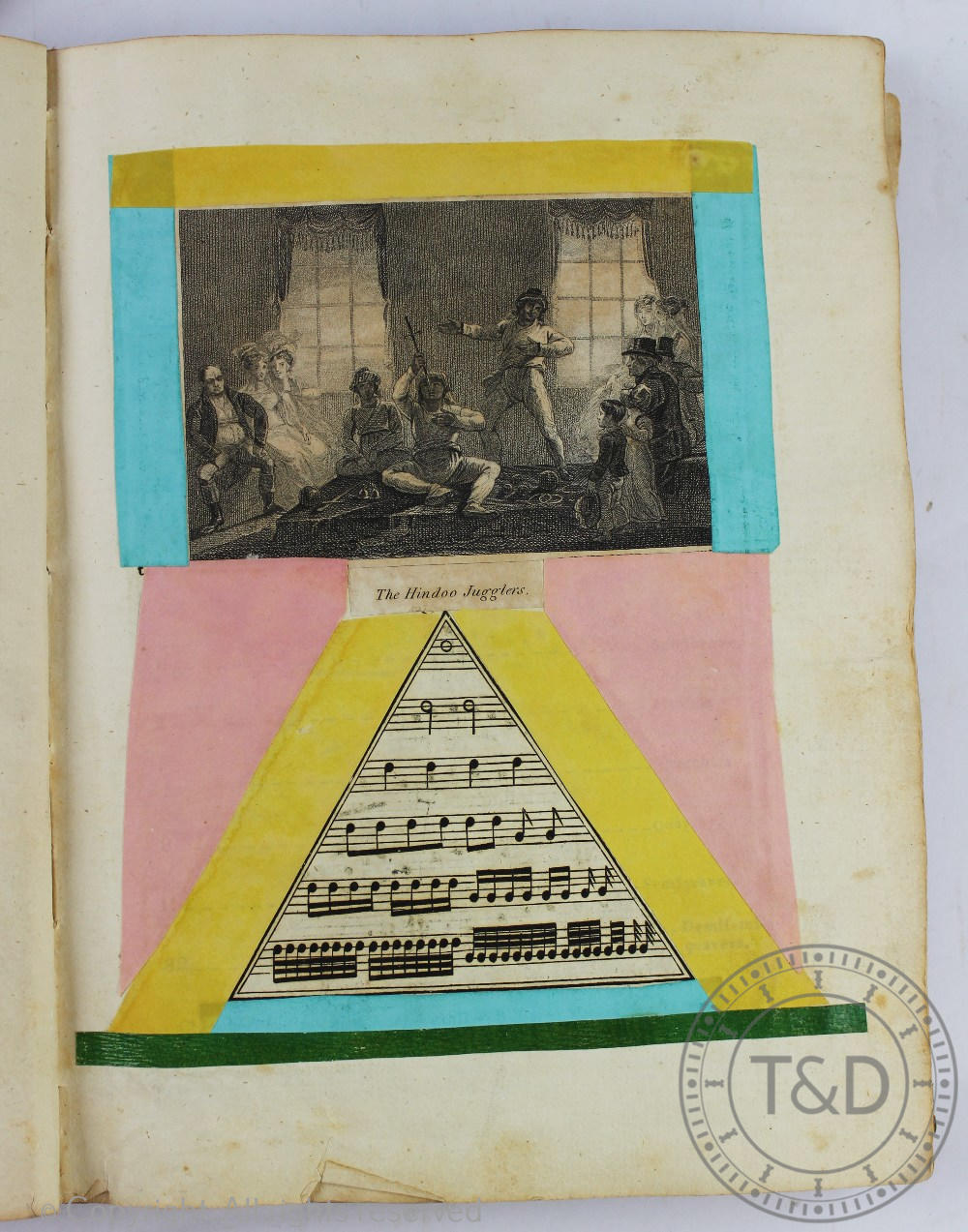 A 19th century scrap album of Shropshire and theatre interest, embellished with newspaper cuttings, - Image 8 of 16