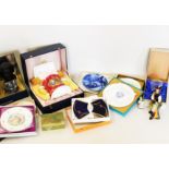 A large selection of assorted collectable ceramics, to include; a Wedgwood Royal Silver Wedding H.M.