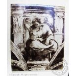 An album of 19th century photographic prints of the Sistine Chapel, possibly Domenico Anderson,