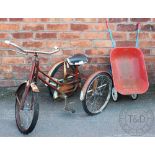 A Sunbeam childs trike,