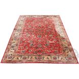 A Royal Kashan machine woven wool carpet,
