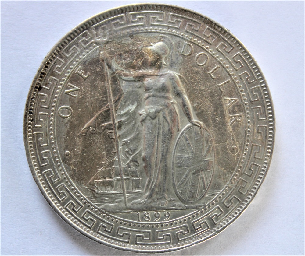 Four silver British Trade dollars dated 1897, 1898, - Image 16 of 20