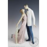 A Lladro 'Happy Anniversary' figure,