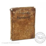 An 18th / 19th century hand written veterinary / husbandry book of Shropshire and Cheshire interest,