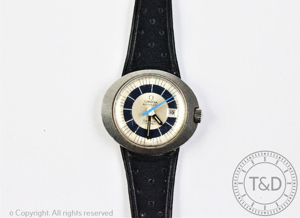 An Omega Geneve Dynamic stainless steel ladies wristwatch, circa 1970's, - Image 2 of 2