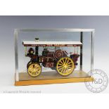 A Tom Yarley Museum of Steam Gisburn 322 model steam engine,