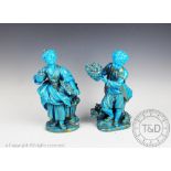 A pair of 19th century French Sevres style figures,