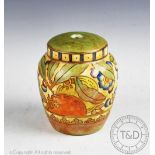 A Charlotte Rhead for Bursley Ware lamp base,