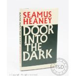 HEANEY (S), DOOR INTO THE DARK, first edition, un-clipped d.