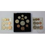 A 1951 proof coin set, crown to farthing, in Festival of Britain box (box in poor condition),