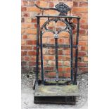 A Victorian cast iron sack scales by W Chambers & Co, prize medal class 5 at the Great Exhibition,