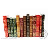 EASTON PRESS - A collection of thirteen leather bound books, comprising,