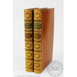 LAMB (C), THE WORKS OF CHARLES LAMB, 2 vols, full tan leather with gilt detailing,