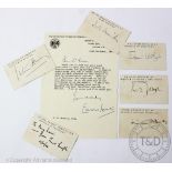 A typed and signed letter from Edward Heath as Secretary of State for Industry, dated Nov 20th 1963,