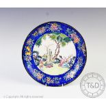 A Chinese enamel dish, early 19th century,