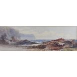 Thomas Hart - 19th century, Watercolour, Near the Lizard, Cornwall, Signed and dated 1965, 16.