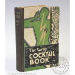 CRADDOCK (H), THE SAVOY COCKTAIL BOOK, first edition, illustrated throughout in colour,