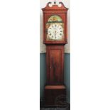A Regency mahogany eight day longcase clock,