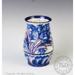 A Charlotte Rhead for Crown Ducal Peony pattern vase,