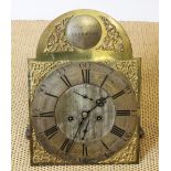 A George III oak eight day longcase clock,