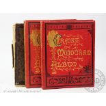 THE LINCOLN CRESTS AND MONOGRAM ALBUM, two vols, complete with crests,