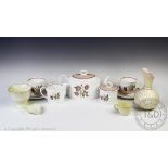 A Susie Cooper 'tea for two' service in the Talisman pattern, comprising teapot,