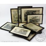 A collection of seventeen 17th century and later engravings,