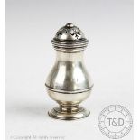 A George I silver caster, Francis Turner, London 1725,