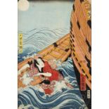 Manner of Utagawa Kuniyoshi, Japanese woodblock print,