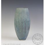 Peter Beard (British b1951) a studio pottery ovoid vase,