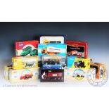 Sixteen boxed Corgi diecast commercial vehicles,