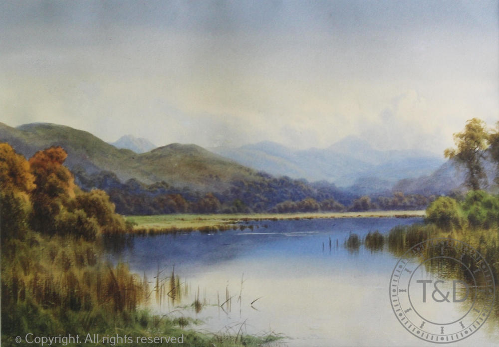 Donald A Paton (Edward Horace Thompson), Pair of watercolours, Highland scenes, Signed, - Image 5 of 6