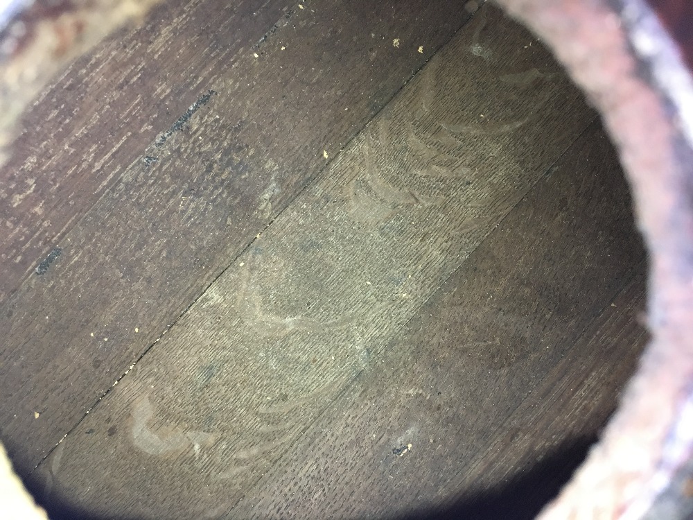 A naval type coopered oak rum barrel, - Image 4 of 11