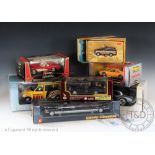 Seven boxed diecast vehicles by various makers,