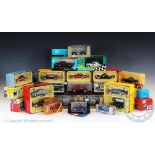 Twenty-eight boxed diecast models of Jaguars by various makers including; Matchbox, Solido,