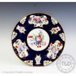 A Barr Flight & Barr Worcester porcelain cabinet plate, circa 1806,