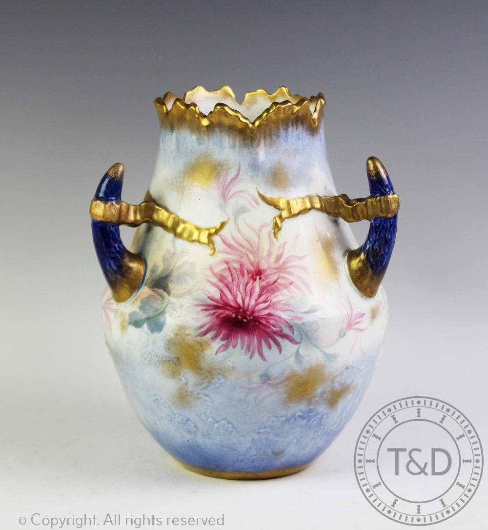 A George Jones Crescent China vase,