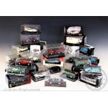 Thirty boxed diecast models of Jaguars, by various makers including; Maisto, Saico,