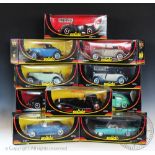 Ten boxed Solido Prestige diecast cars, comprising; Ford Cabriolet 8009 x3, Ford Roadster 8008,