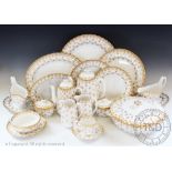 An extensive Spode Fleur de Lys Gold pattern dinner and coffee service, Y8063,