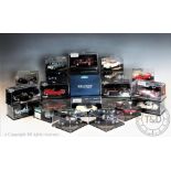 Twenty-five boxed Vitesse diecast models of various types of Jaguar