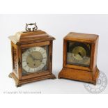 A 19th century eight day mantel clock,