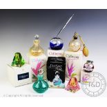 An assortment of Caithness glass, to include; a Rose inkwell, an Executive Collectors penholder,