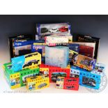 Eighteen boxed diecast individual vehicles and boxed sets by Vanguards and Corgi,