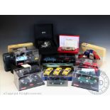 Sixteen boxed diecast vehicles, all Jaguars, including; some good Corgi sets,