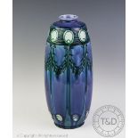 A Minton Secessionist vase, of ovoid form,