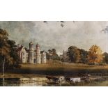 Peter De Wint (1784-1849), Watercolour, Brereton Hall - Cheshire, 24.